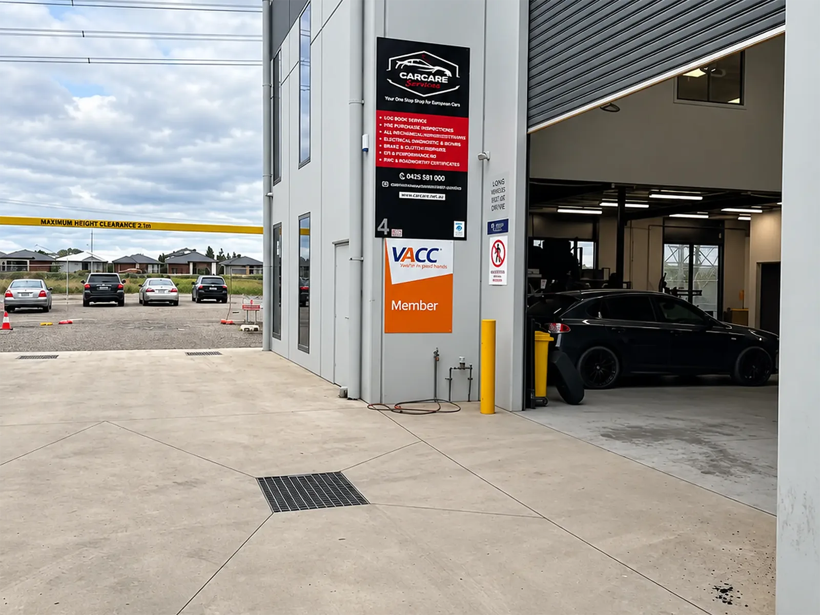 Carcare Services workshop in Clyde North